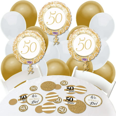 we still do 50th  wedding  anniversary  confetti and 
