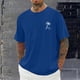 thumbnail image 2 of Camisetas de Manga Larga para Hombre Algodón No Aplicable Aquí, Camisetas de Manga Larga para Hombre de Navidad No Incluidas, Impresión Casual de Manga Corta, 2 of 6