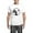With Checker Pant, variant on CafePress - Yin Yang Cat Men's Light Pajamas - Men's Light Loose Fit Cotton Pajama Set