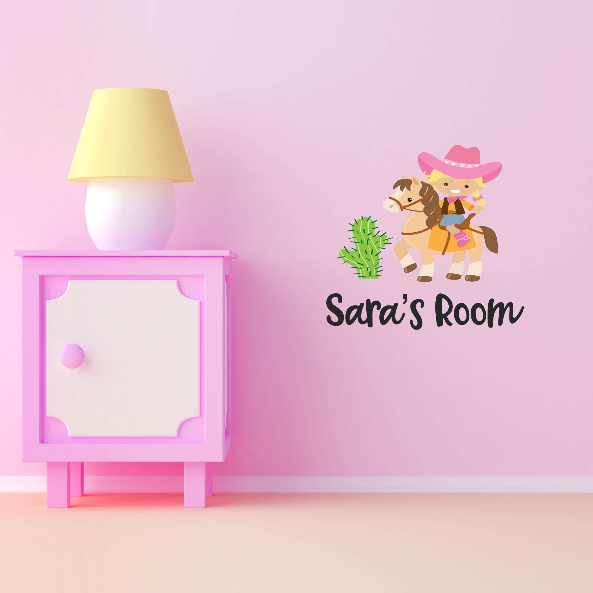 Cactus Desert Little Cowgirl Roper Personalized Name Cowboy Chaps Rodeo