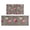 Pioneer Flower Floral-3, variant on Pioneer Flower Floral Print Pattern Kitchen Rugs Sets Of 2, Anti Fatigue Non Slip Washable Floor Mats for Kitchen Sink Laundry, 17X30 Inch   17X47 Inch