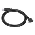 thumbnail image 3 of Cable de datos de 90 grados USB3.0-A a Micro USB-B con codo y tornillos para cámara industrial, color negro, 3 of 10