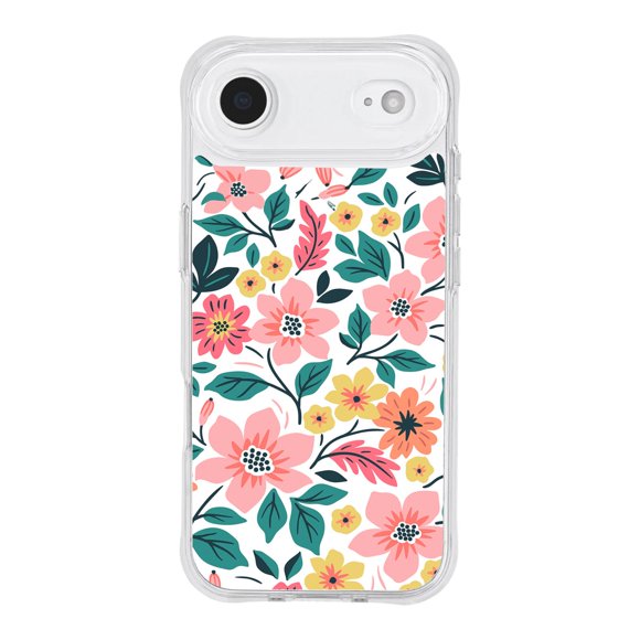 Funda para iPhone 17 AIR Transparente Wildflower AMPD