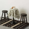 thumbnail image 2 of Chaise Ronde en Bois Antique Tabourets de Cabane en Rondins Ensemble de 2, 2 of 7