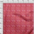 thumbnail image 2 of oneOone Cotton Cambric Pink Fabric Batik Sewing Fabric By The Yard Printed Diy Clothing Sewing Supplies 42 Inch Wide, 2 of 4