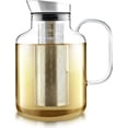 thumbnail image 1 of Teabloom 100% Plastic-Free Extra-Large Multi-Brew Borosilicate Glass Teapot + Kettle + Pitcher &ndash; Steep and Serve Hot Tea, Iced Tea, Cold Brew T, 1 of 9