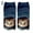 2#, variant on Cute 3D Cat Animal Print Women Breathable Polyester Elastic Low Cut Ankle Socks