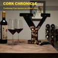 thumbnail image 2 of Decomil Wine Cork Holder (A-Z) (Letter Y) | Decorative Wine Letters Cork Holder (Y) | Wall Art Cork Holder Decor (Y), 2 of 6