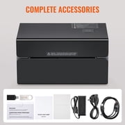 BENTISM Thermal Shipping Label Printer 4X6 300DPI via USB for Amazon eBay Etsy UPS
