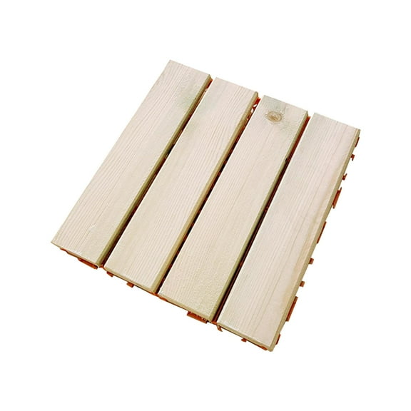 hengtong Outdoors Balcony Flooring Wood 29x29cm Waterproof Patio Floor Decking Tiles for