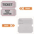 thumbnail image 3 of Generic 100pcs Raffle Tickets Game Festival Events Carnivals Party Ticket L, 3 of 6