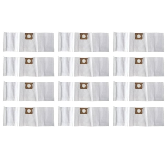 12 bolsas para polvo VF3503 para aspiradoras de alta eficiencia de 6-9 galones, húmedas y secas, bolsa de filtro para basura