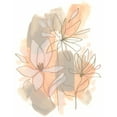 thumbnail image 2 of Vess, June Erica 26x32 Black Ornate Wood Framed with Double Matting Museum Art Print Titled - Flower Fragments I, 2 of 4