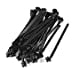 167mm x 6,5mm Noir Parapluie Aile Dôme Pousser Monter Câble Cravate 40 Pcs – image 3 sur 4
