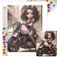 thumbnail image 1 of Kit Con Cuentas Cuadradas 5D DIY Del 45x55cm, 1 of 9