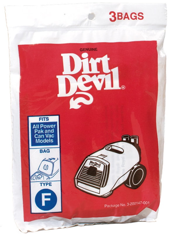 3 Royal Dirt Devil Type G 3010347001 3010348001 3103075001 Hand Vac Vacuum Bags 