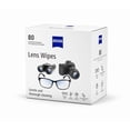 thumbnail image 2 of Toallitas limpiadoras de lentes ZEISS prehumedecidas, 80 unidades, 2 of 7