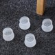 thumbnail image 4 of Tapas de Patas de Silla Cuadradas Antideslizantes de Silicona de Pies para Taburetes - Azul perfecl Tapas de las piernas del asiento, 4 of 8
