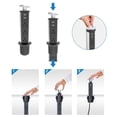 thumbnail image 3 of Multifuncion Toma De Corriente Torre para mesa US Plug de aluminio,Shell de tracción Tipo Poping Up, 3 of 9