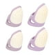 thumbnail image 2 of Qukaim Protector de dedos de silicona para dedal, 4 unidades, color morado, protector elástico para punto de cruz, bordado, dedal de costura a mano, acolchado, tejido, 2 of 5