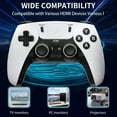 thumbnail image 2 of G JGOO Retro Game Console,Wireless Nostalgia Game Stick with 4K 1080P High Definition HDMI Output,52 Classic Emulators,Built in 30000  Games，Plug and Play Video Game Stick, 2 of 5