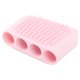 thumbnail image 4 of Cepillo de baño de masaje Cepillo de baño de masaje Cerdas finas operadas manualmente Agradable para la piel con cuatro correas para los dedos Depurador corporal de silicona ANGGREK  Otros, 4 of 7