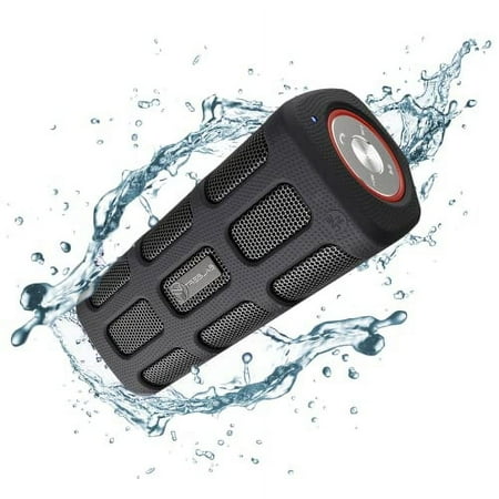 UPC: 0027829470609 | TREBLAB FX100 Portable Bluetooth Speaker Rugged Outdoor Speaker for Extreme Sports and Adventures IPX4 Waterproof with Metal and Rubber Body Connects to Smartphones & PCs Up to 35 hrs/Charge
