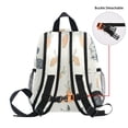 thumbnail image 5 of FORMRS School Backpack with Front Zippered Pocket 12" Student Travel Daypack, Adorable Bunnies, 5 of 6
