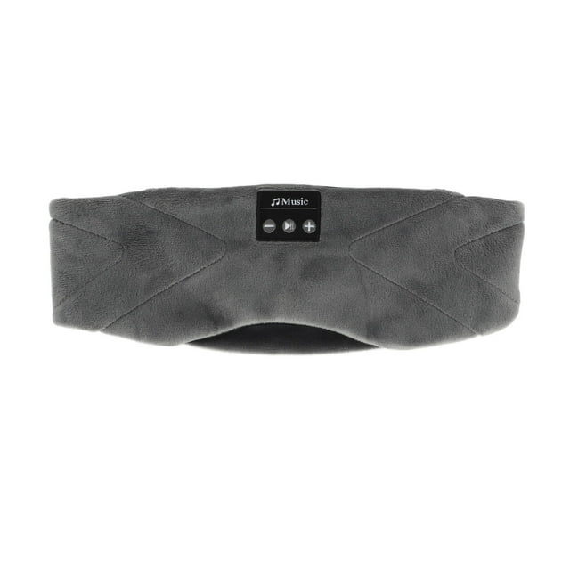 Housse de Couchage, Bandeau de Protection des Yeux pour la Maison Gris