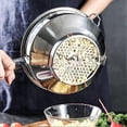 thumbnail image 4 of Stainless Steel Food Cookware,Grips Food , Vegetable Blender Food Grinder, 4 of 5