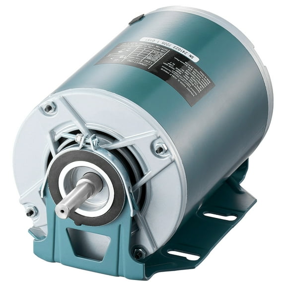 KFFKFF Furnace Blower Motor with 1/2HP Power, Operates at 1720RPM and 115V 7.1A - Belt Drive, Single Phase Motor with 0.39" Diameter and 0.78" Length Shaft, Supports Both CW and CCW Rotation