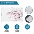 thumbnail image 6 of Pink Cherry Blossom Placemats Set of 4, Spring Branches Floral Watercolor Placemats for Dining Table, Place Mats for Kitchen Tabletop, Waterproof Wipeable Dining Table Mats Set, 6 of 9