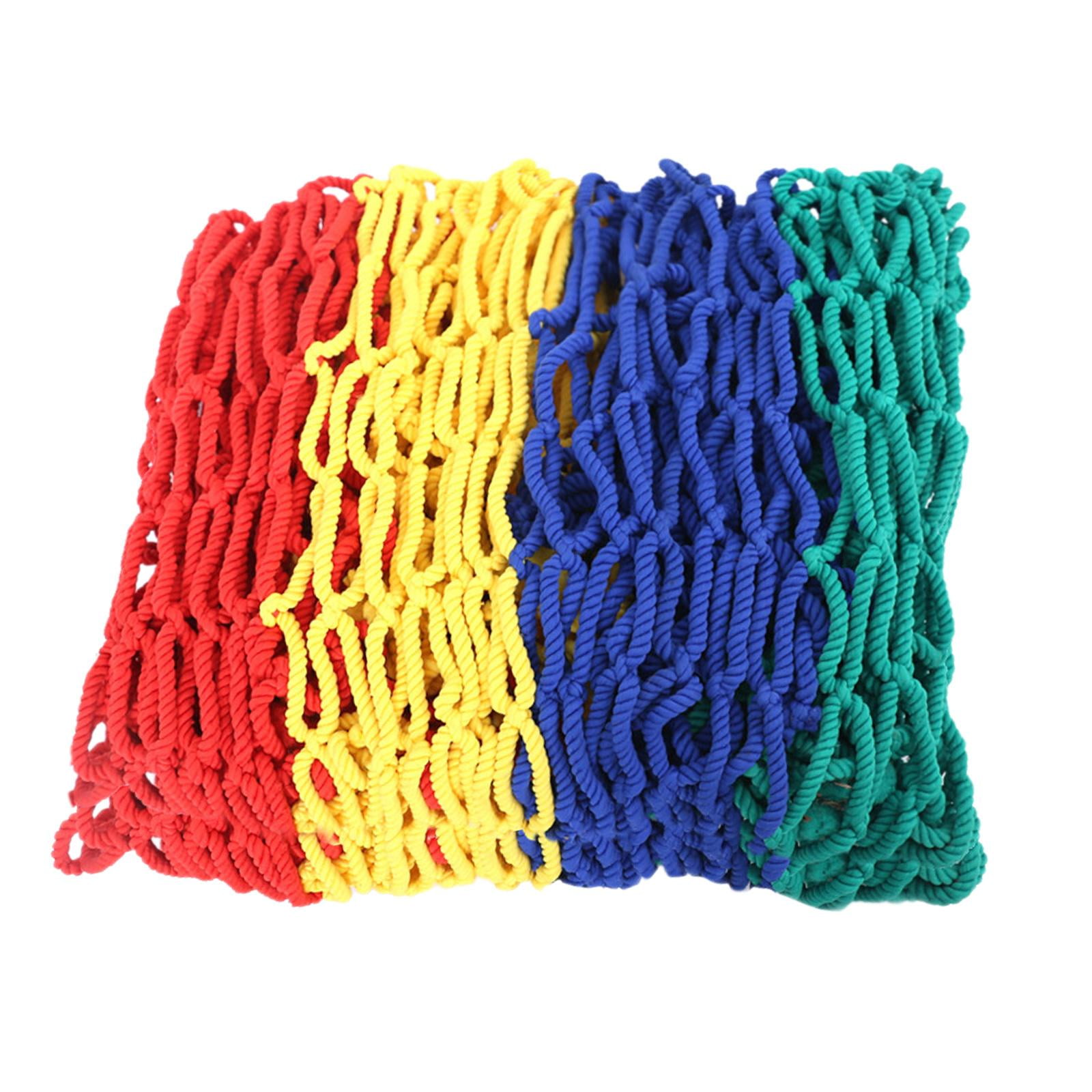 Wswqop Children's Rope Net Garden Net Trellis Balcony Rope Net Anti- Climbing Cargo Net 1x5m 10cm