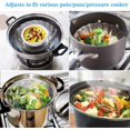 thumbnail image 5 of Panier à Légumes en Acier Inoxydable Pliable (5.1 Pouces à 9 Pouces), 5 of 5