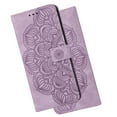 thumbnail image 2 of For Samsung Galaxy A02s 166mm Mandala Embossed Flip Leather Phone Case, 2 of 8