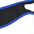 thumbnail image 3 of Ceinture anti-ronflement réglable en nylon respirant pour homme et femme, bleu et noir, 3 of 4