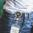 thumbnail image 6 of WIRESTER Set 2pcs Design Acrylic Key Card Holder Belt Clip Reel Id Badge Retractable - Fawn Merle Great Dane Dogs, 6 of 6