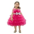 thumbnail image 5 of NAFUU Flower Girl Dress Elegant Girls Party Dress Sleeveless Tutu Princess Dresses Sparkling Festive Birthday Celebrations Temperament Dresses, 5 of 5