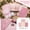 Fox, variant on XHKUYI 3D Pink Woodland Friends DIY Felt Patchwork Kit, 3D Bunny DIY Felt Patchwork Kit, Creative Patchwork Art Craft for Adult Youth Beginner, Handmade Gift for Craft Lovers & Friends
