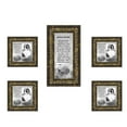 thumbnail image 5 of Picture Frame Set, 5 Piece Customizable Multi pack, 1-4x10, 4-4x4, for Instagram Photo Wall Gallery or Tabletop Display, 5 of 6