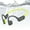 Green, variant on Swimming Headphones,Bone Conduction Headphones, IP68 Waterproof Wireless Open Ear Headphones with Mic,8GB MP3 Player Memory for Swimming,Running,Cycling,Black
