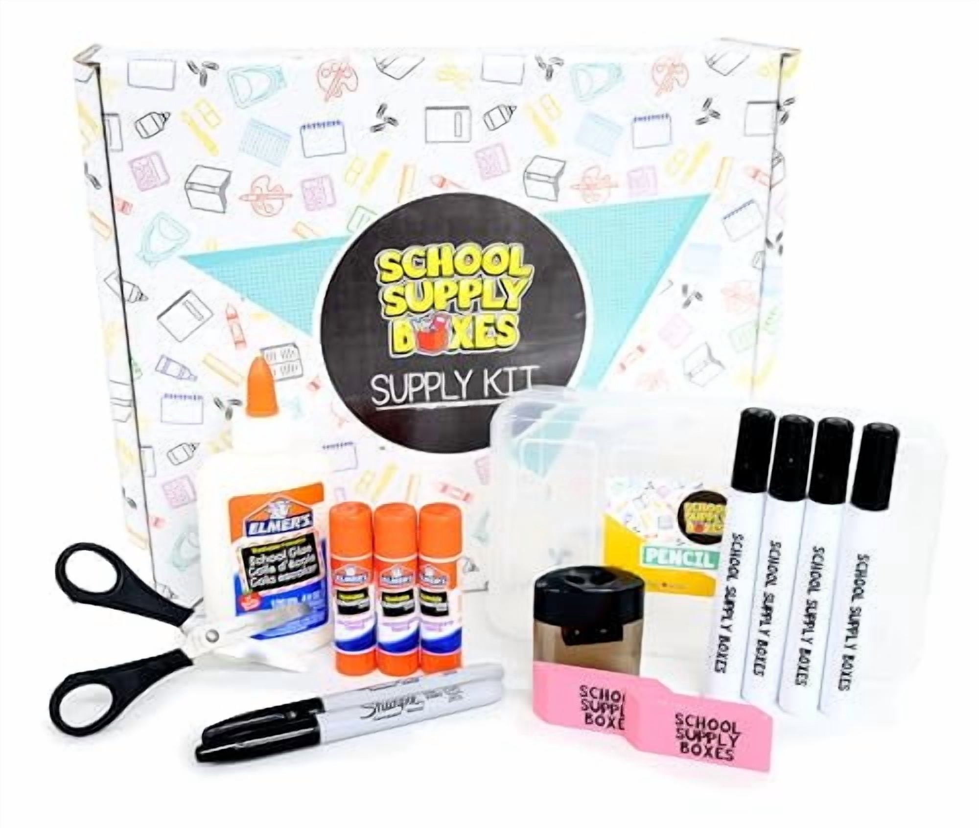 School Supply Box Bundles | Artistic Essentials Back to School Kit | Art Supplies for All Ages (1 Box)