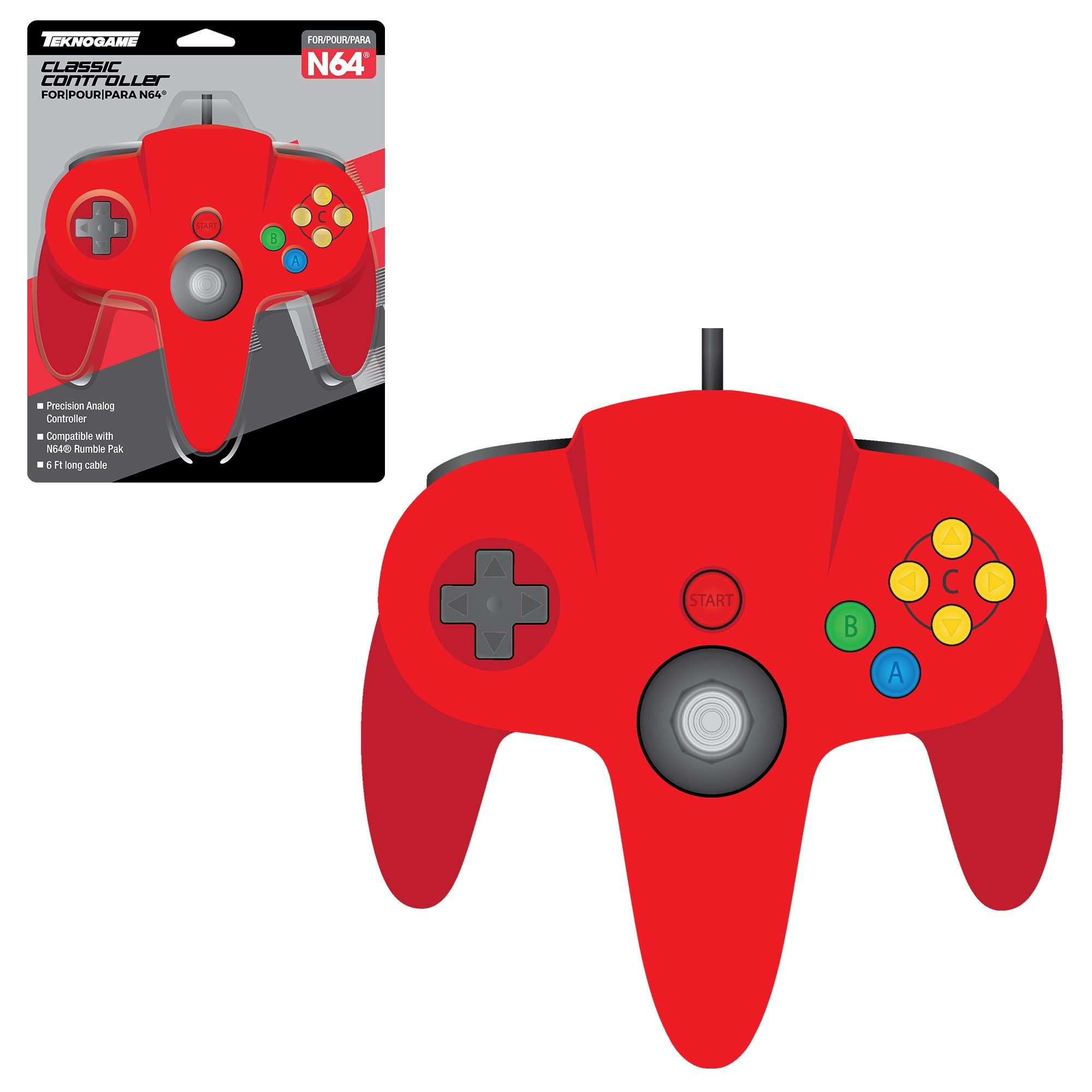 Teknogame on sale n64 controller