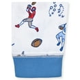 thumbnail image 5 of Sleep On It Boys 2-Piece Super Soft Jersey Long Sleeve Snug-Fit Pajama Set - Football, 3T, 5 of 5