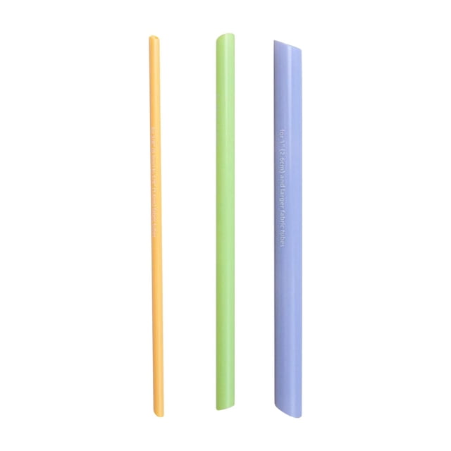 3 uds Quick Fabric Tube Turners Tube Turner Crochet 3 tamaños costura pretina zurcido de herramientas de costura hilo tejido artesanías hechas a Salvador Volteador de tubos de tela
