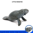 thumbnail image 5 of Ksopiavobs Little Manatee Figures - Realistic Animal Figures Pretend Play Toy - Learning Educational Toy Christmas Birthday Gift Cake Topper Teacher Rewards for Kids Children, 5 of 6