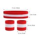 thumbnail image 2 of CRILSTYLEO 1Jgo Deportiva Roja Para Mujer Y Con Absorción De Sudor Para Ejercicio Y Fitness, 2 of 8