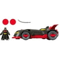 thumbnail image 5 of Imaginext DC Super Friends Ninja Armor Batmobile Batman Toy Car with Figure & 3 Accessories, 5 of 7