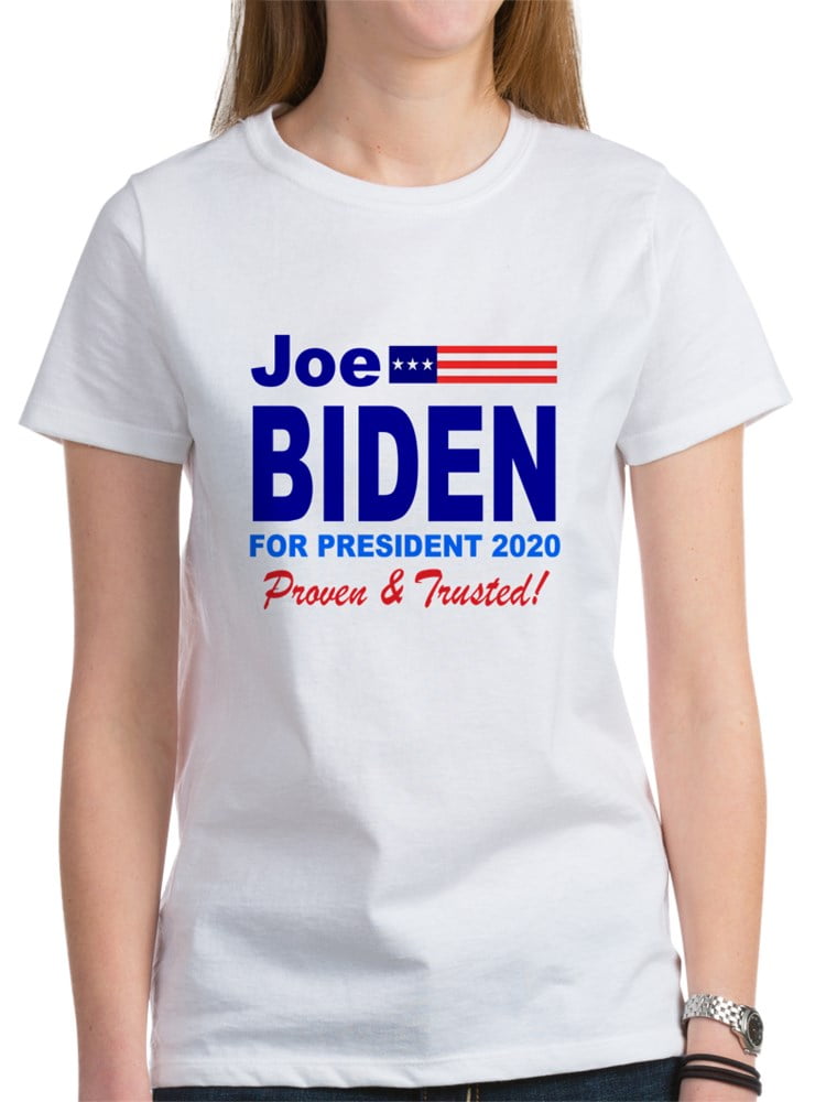CafePress CafePress Joe Biden For President (Proven Trusted) T Shirt Women