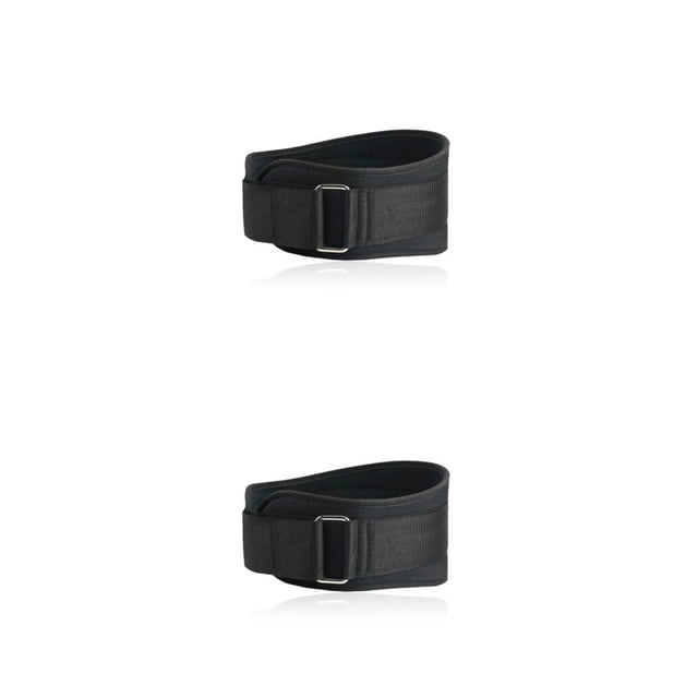 Vogacara Soporte de cintura ajustable antideslizante antioxidante portátil absorbente Universal levantamiento de pesas deportes Brace Protector S 2piezas